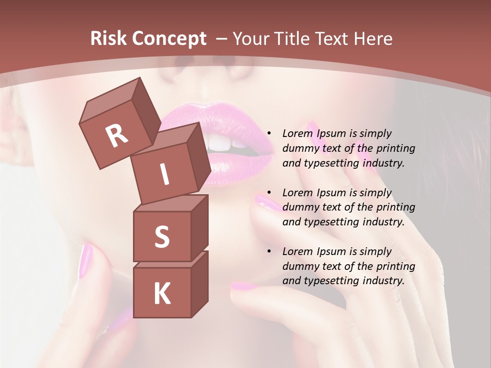 Glance Ring Hand PowerPoint Template