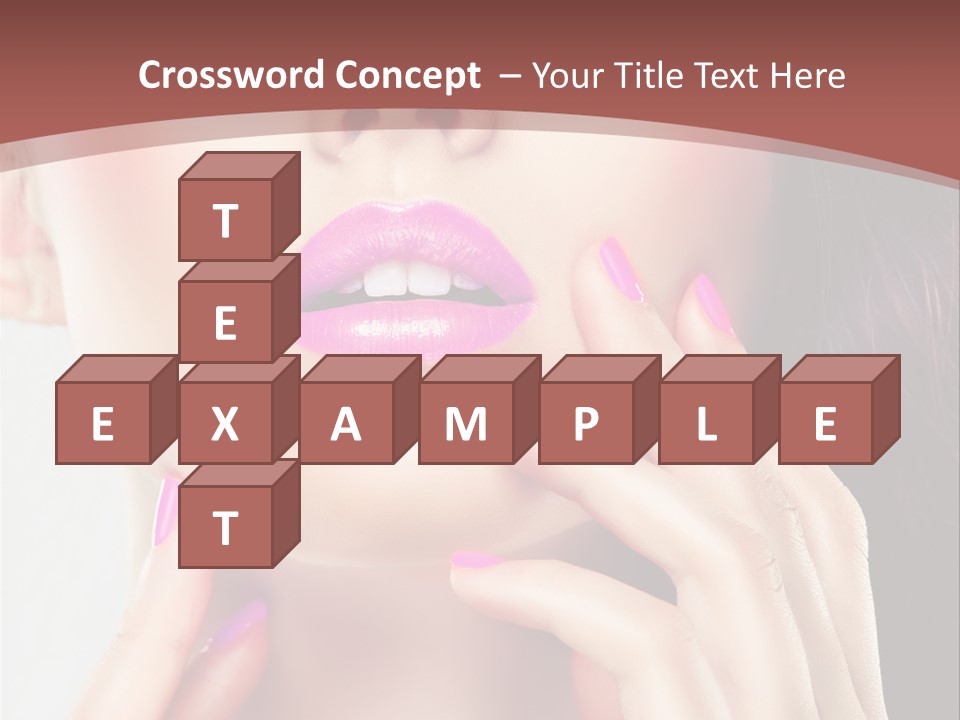 Glance Ring Hand PowerPoint Template