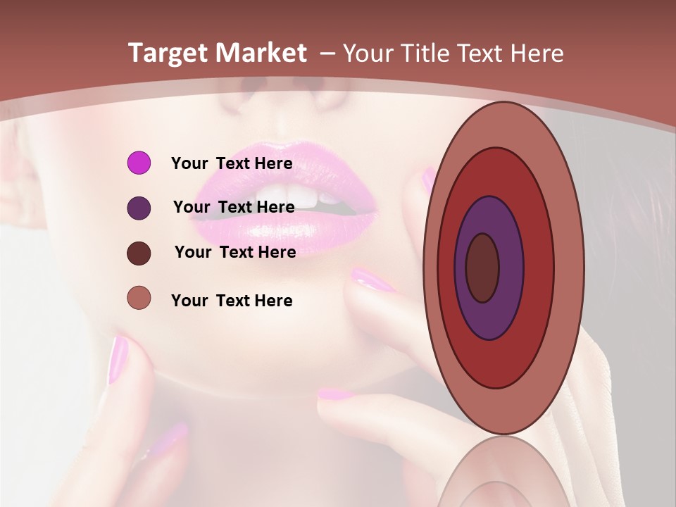 Glance Ring Hand PowerPoint Template
