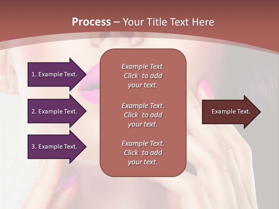 Glance Ring Hand PowerPoint Template