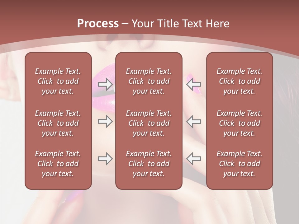 Glance Ring Hand PowerPoint Template