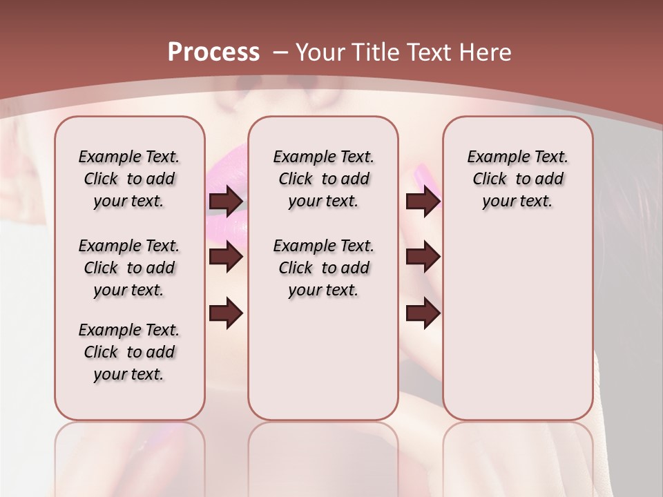 Glance Ring Hand PowerPoint Template
