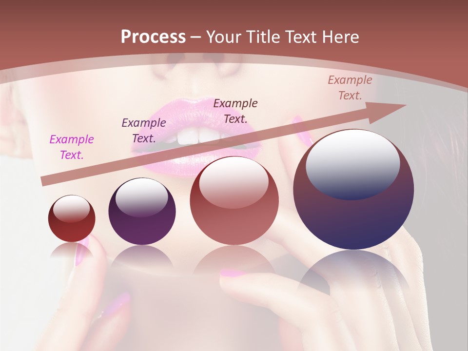 Glance Ring Hand PowerPoint Template