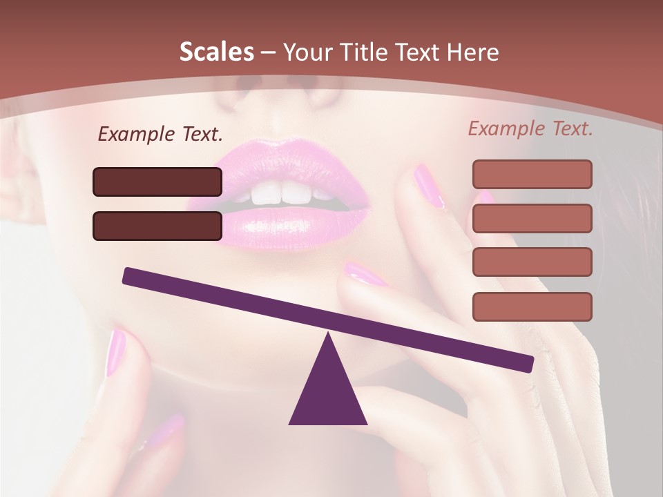 Glance Ring Hand PowerPoint Template