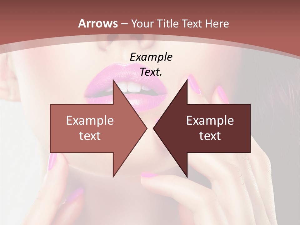 Glance Ring Hand PowerPoint Template
