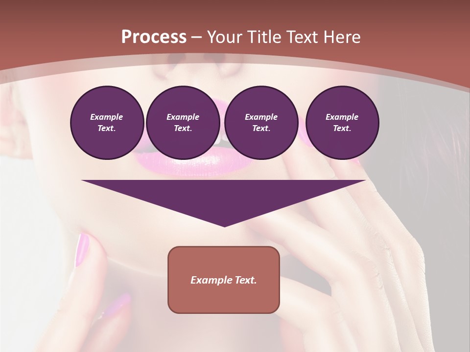 Glance Ring Hand PowerPoint Template