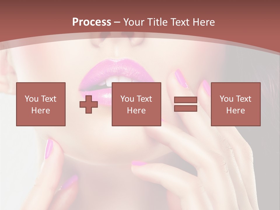 Glance Ring Hand PowerPoint Template
