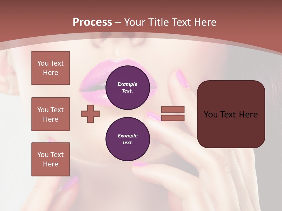 Glance Ring Hand PowerPoint Template