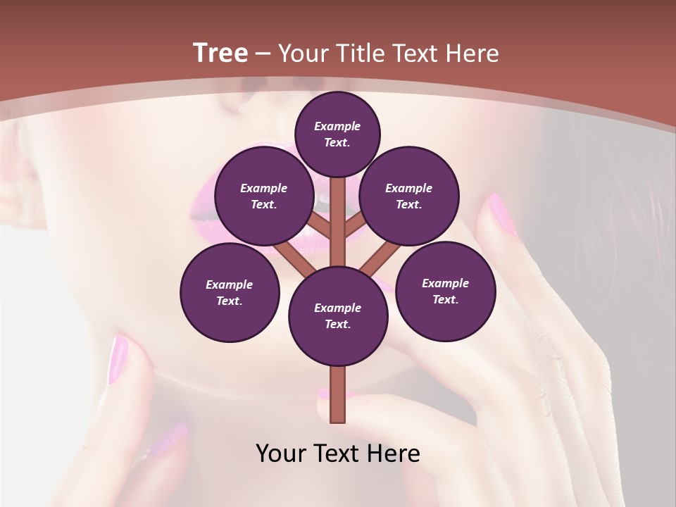 Glance Ring Hand PowerPoint Template