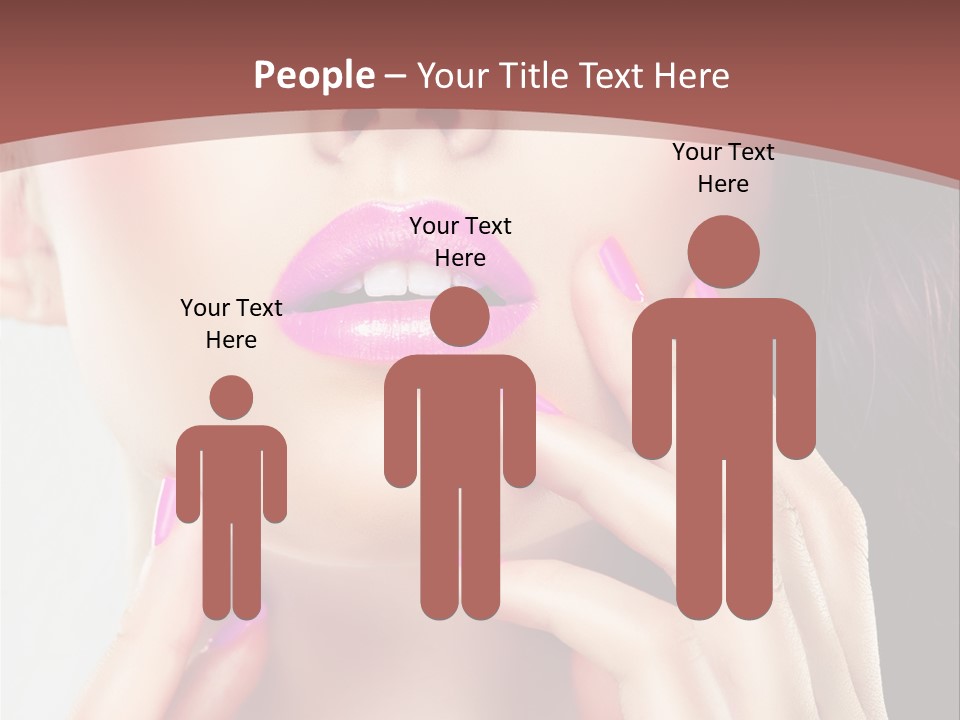 Glance Ring Hand PowerPoint Template