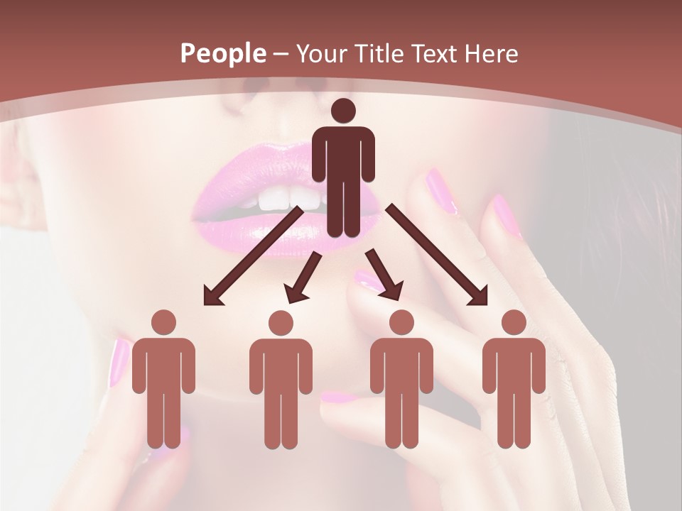 Glance Ring Hand PowerPoint Template