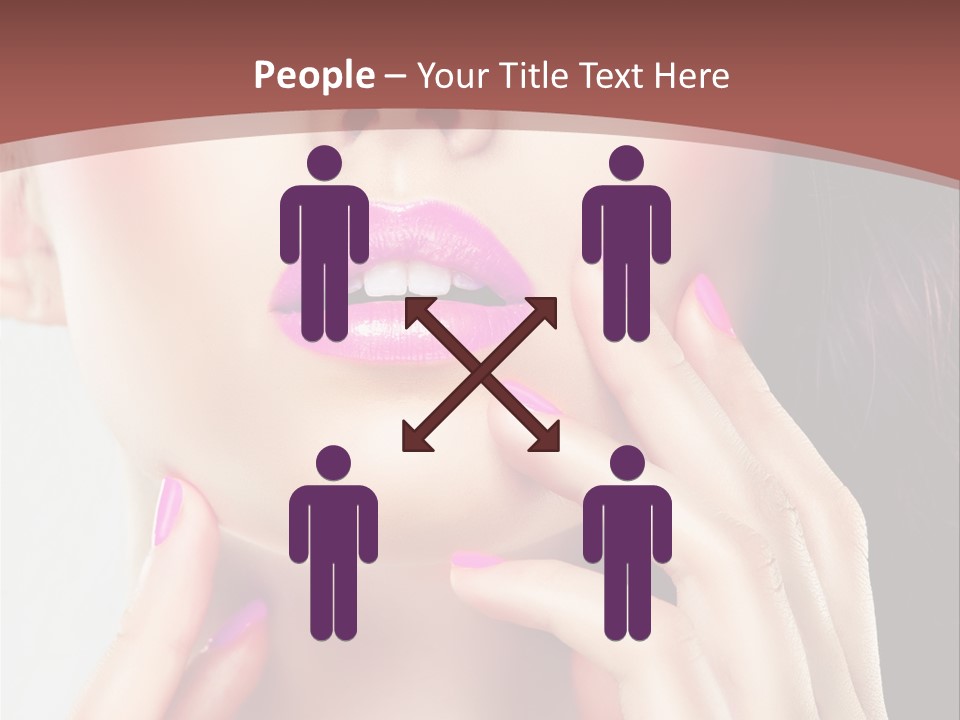 Glance Ring Hand PowerPoint Template