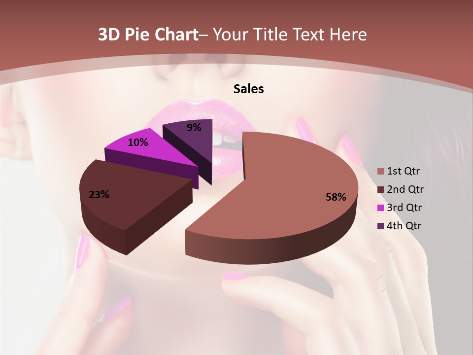 Glance Ring Hand PowerPoint Template