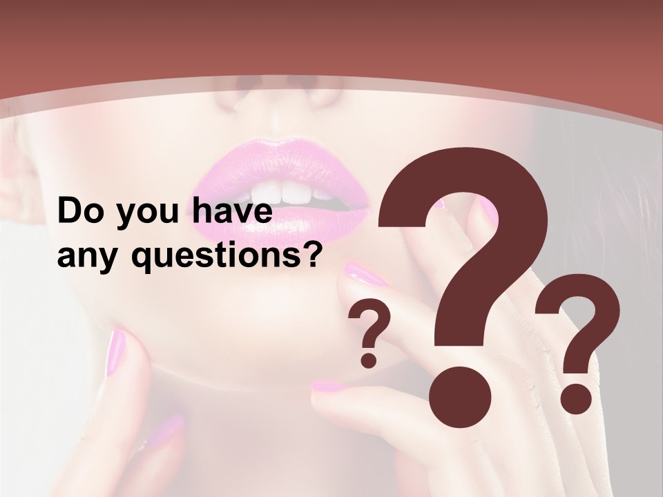 Glance Ring Hand PowerPoint Template