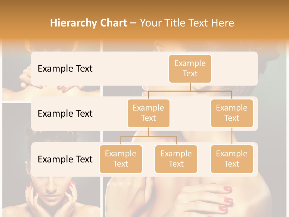 Smooth Hairstyle Looking PowerPoint Template