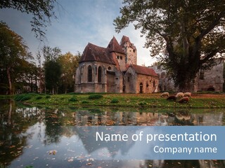 Nieder Austria Park PowerPoint Template