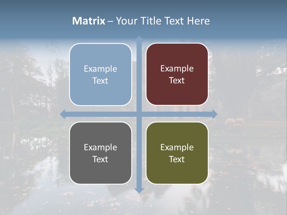 Nieder Austria Park PowerPoint Template