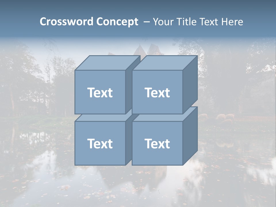 Nieder Austria Park PowerPoint Template