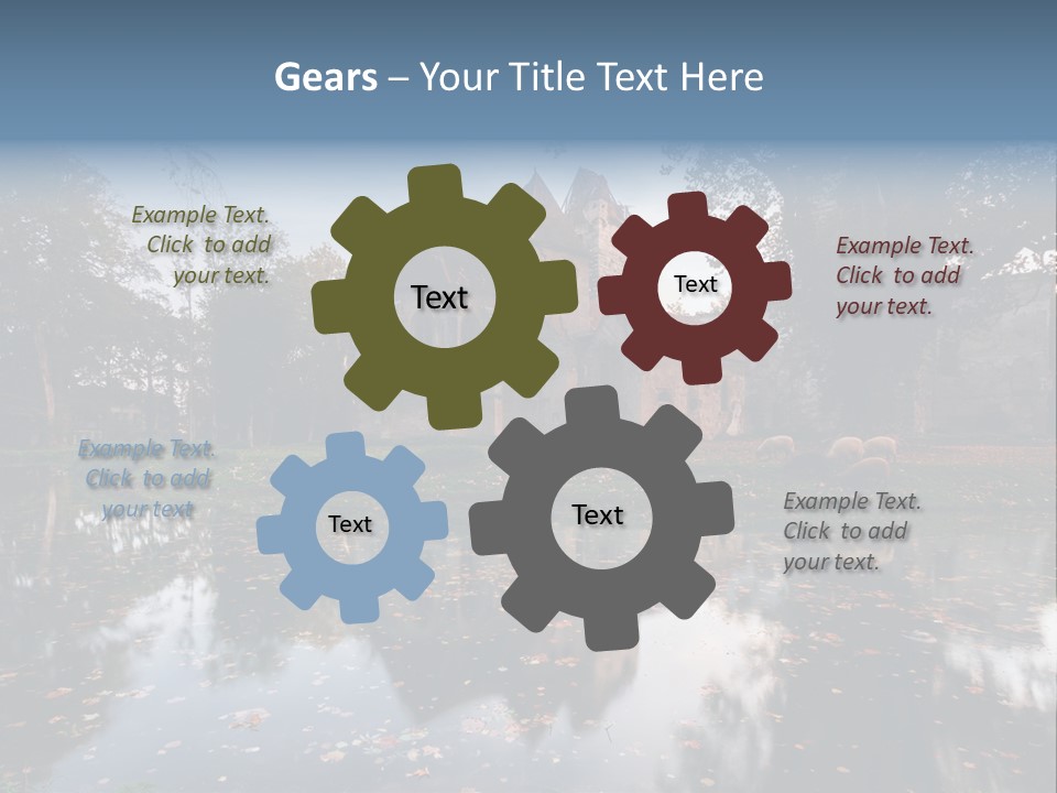 Nieder Austria Park PowerPoint Template