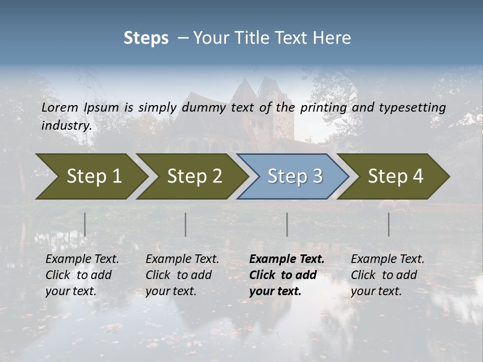 Nieder Austria Park PowerPoint Template