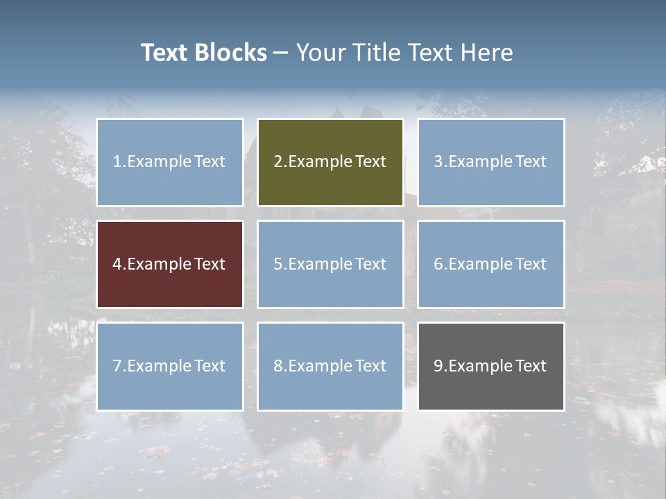 Nieder Austria Park PowerPoint Template