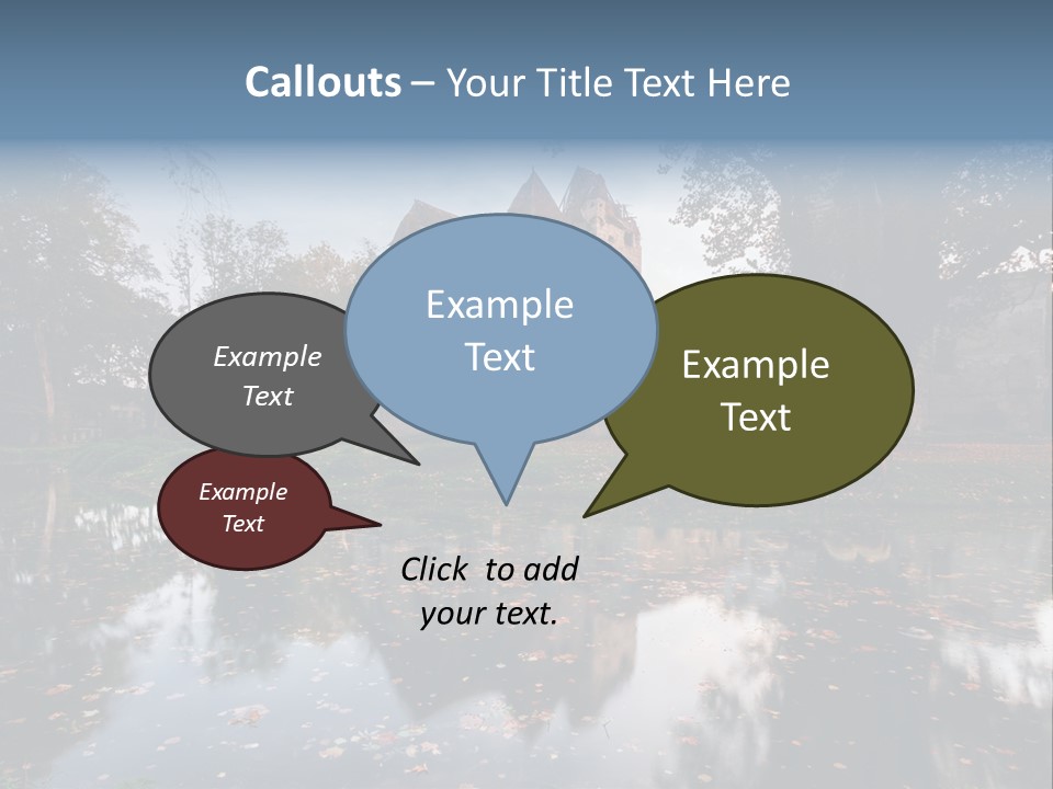 Nieder Austria Park PowerPoint Template