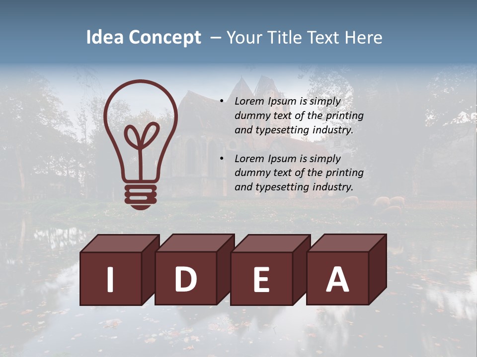 Nieder Austria Park PowerPoint Template