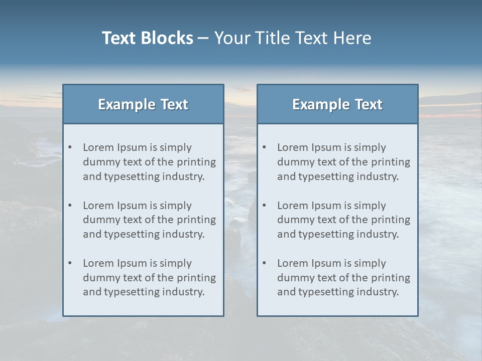 Autumn Seasons Dorset PowerPoint Template