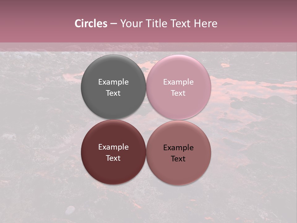 Landscapes Year Seasons Clouds PowerPoint Template