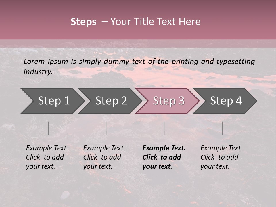 Landscapes Year Seasons Clouds PowerPoint Template