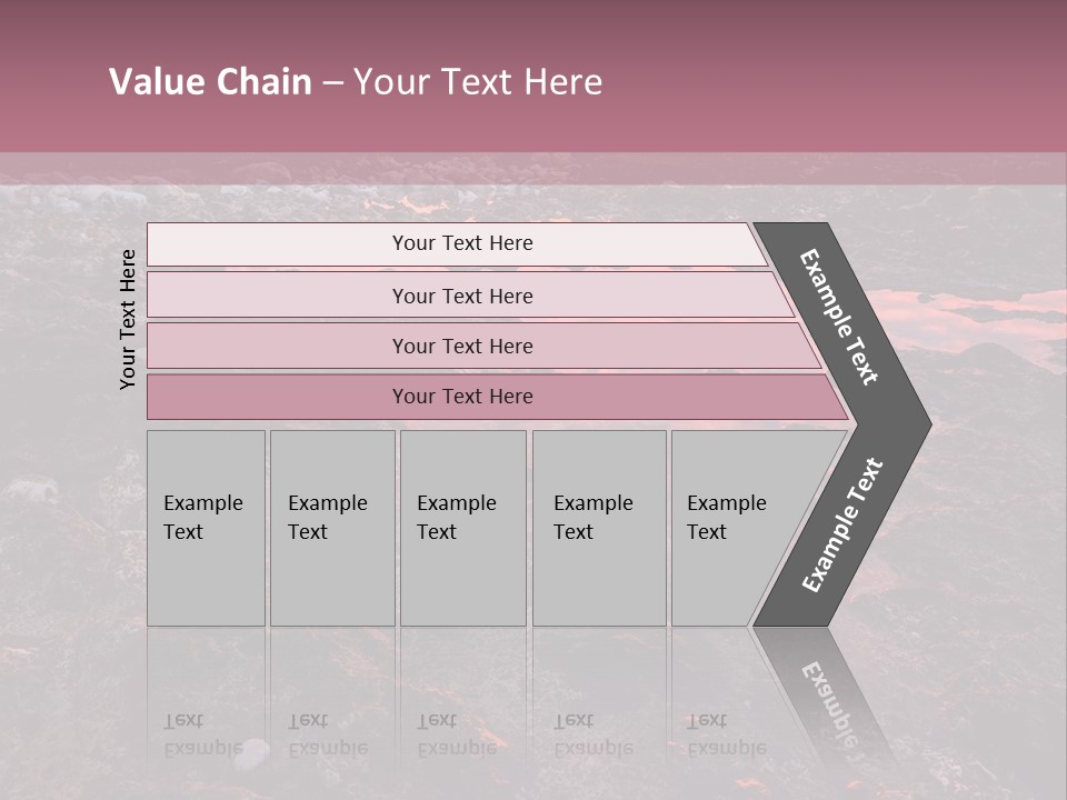Landscapes Year Seasons Clouds PowerPoint Template