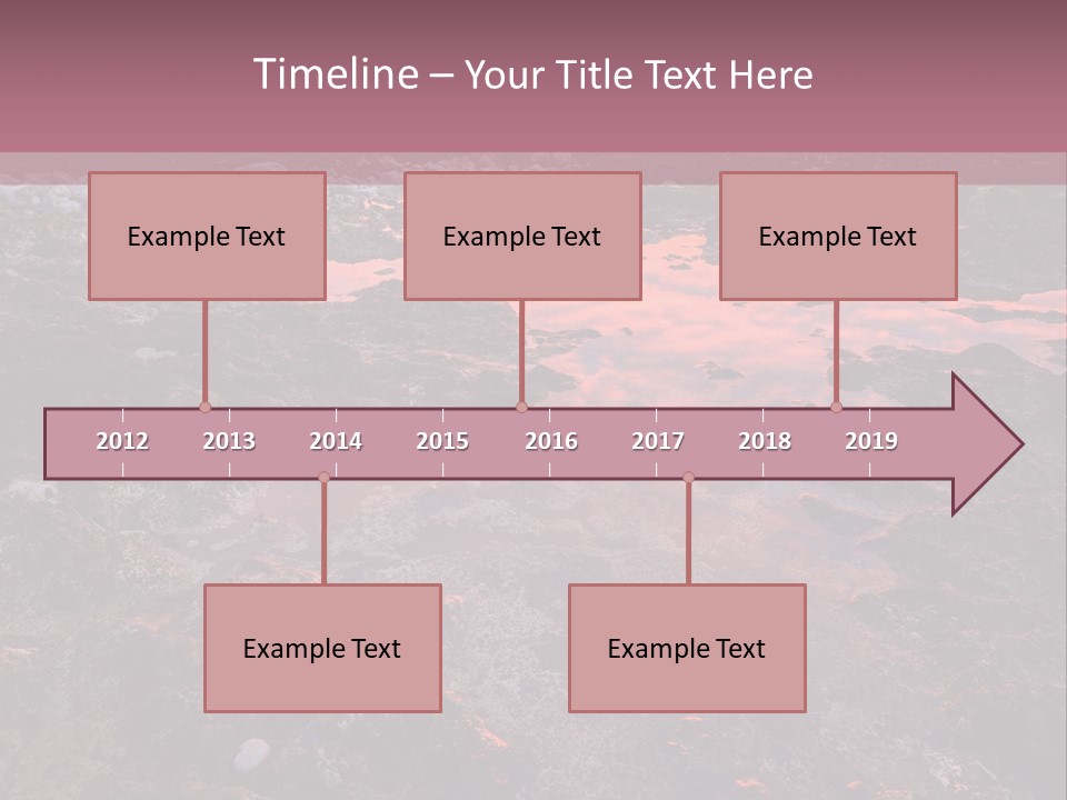 Landscapes Year Seasons Clouds PowerPoint Template