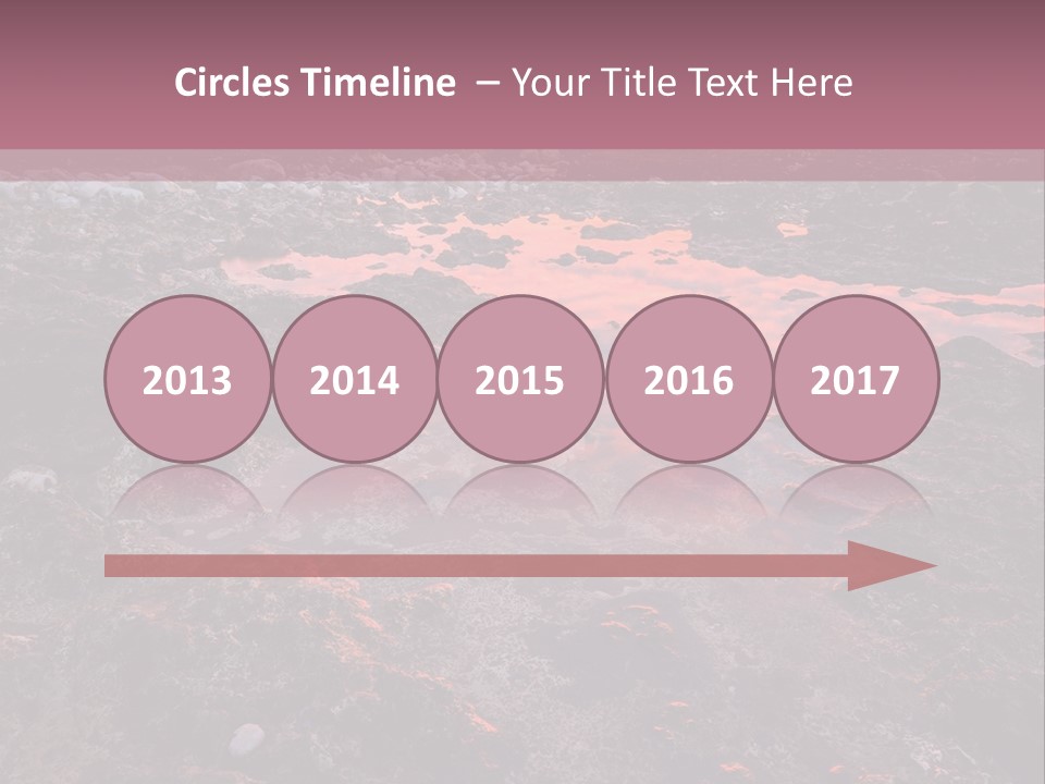 Landscapes Year Seasons Clouds PowerPoint Template