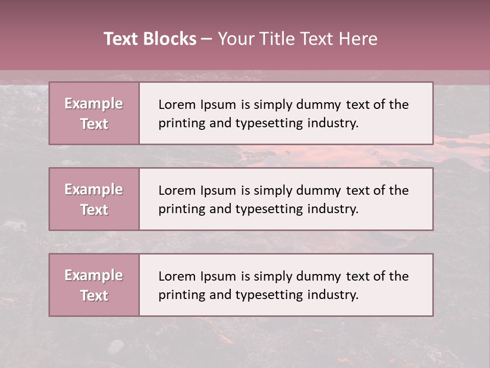 Landscapes Year Seasons Clouds PowerPoint Template