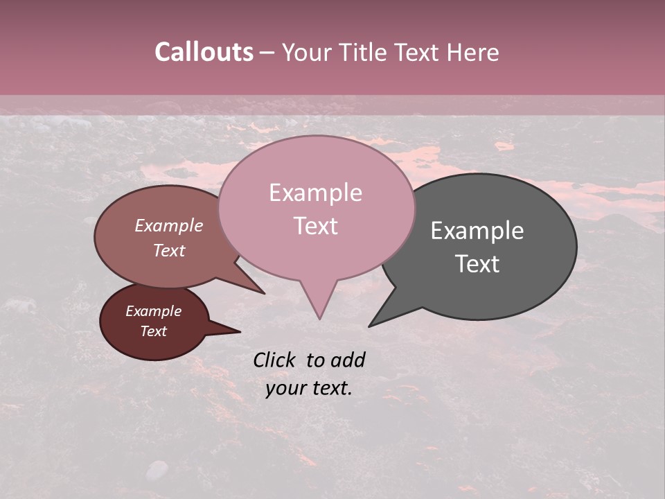 Landscapes Year Seasons Clouds PowerPoint Template
