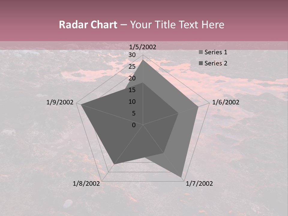 Landscapes Year Seasons Clouds PowerPoint Template