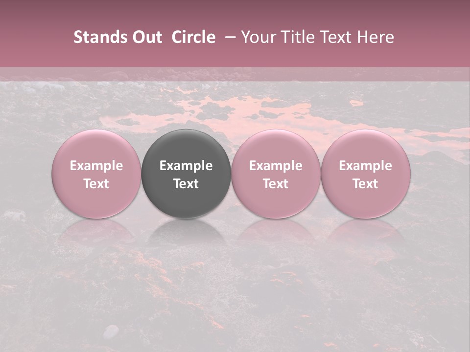 Landscapes Year Seasons Clouds PowerPoint Template