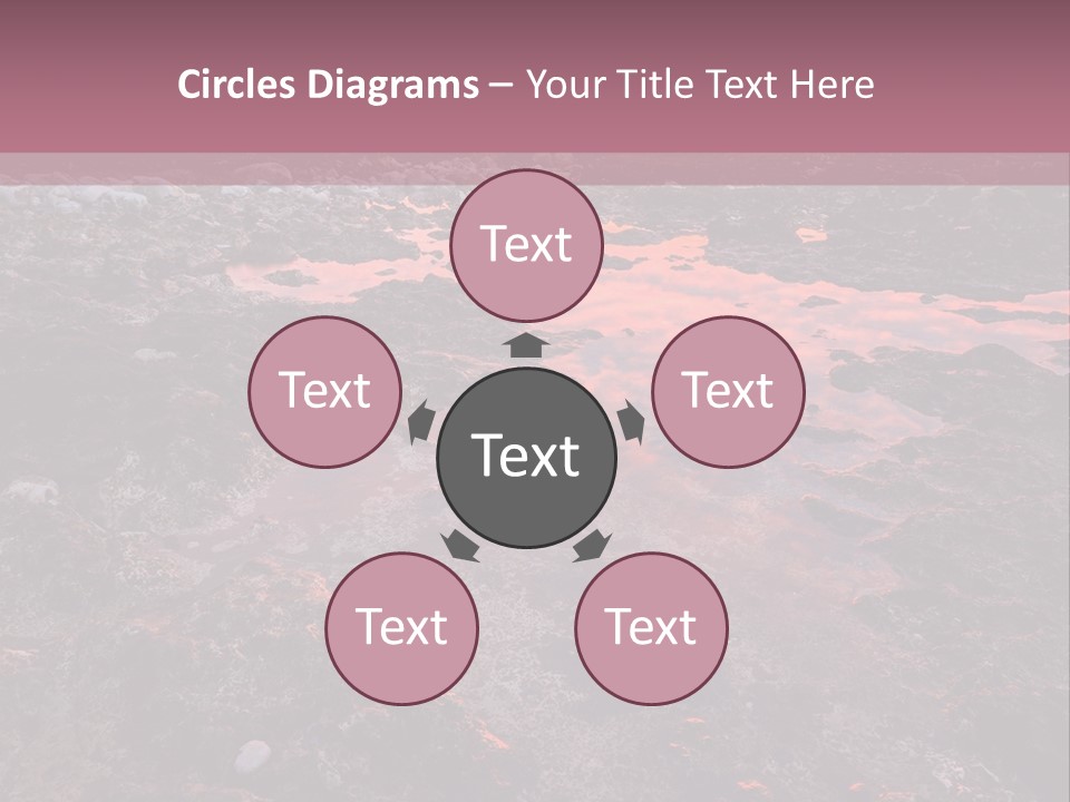 Landscapes Year Seasons Clouds PowerPoint Template