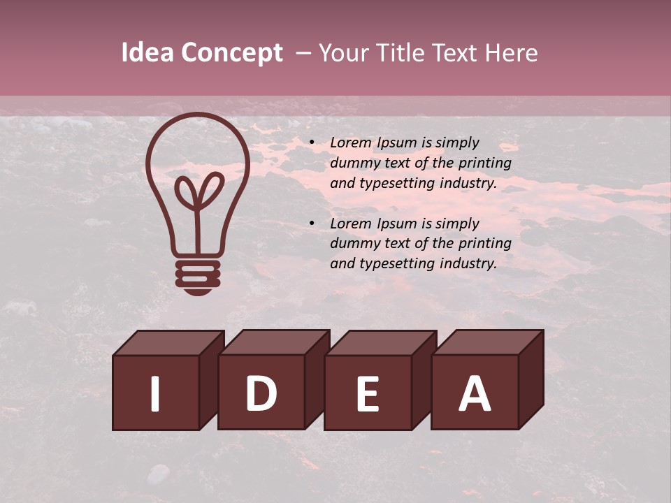 Landscapes Year Seasons Clouds PowerPoint Template