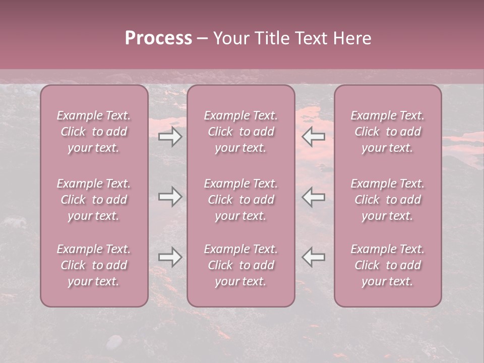 Landscapes Year Seasons Clouds PowerPoint Template