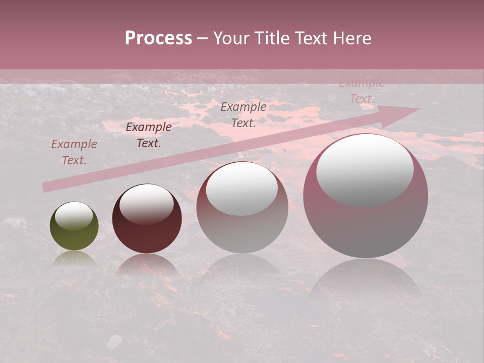 Landscapes Year Seasons Clouds PowerPoint Template