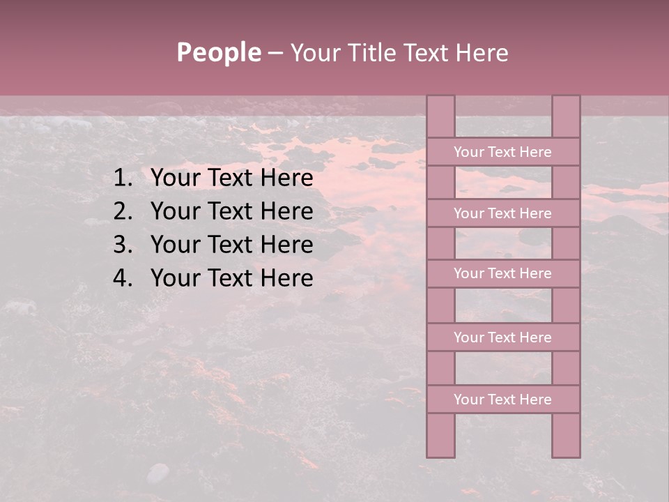 Landscapes Year Seasons Clouds PowerPoint Template
