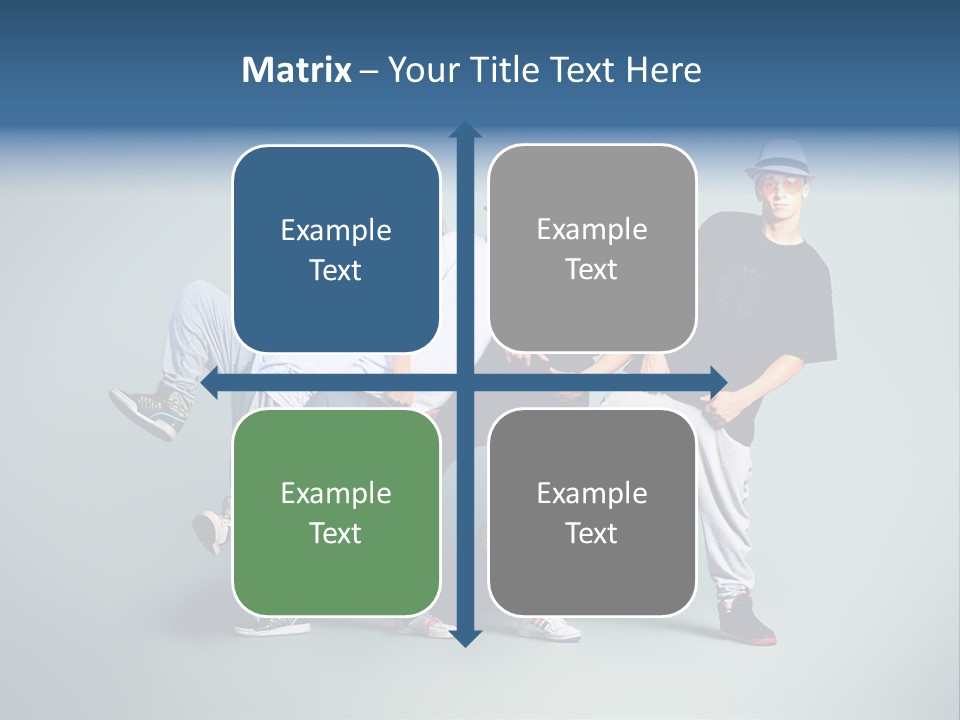 Freestyle Female Expression PowerPoint Template