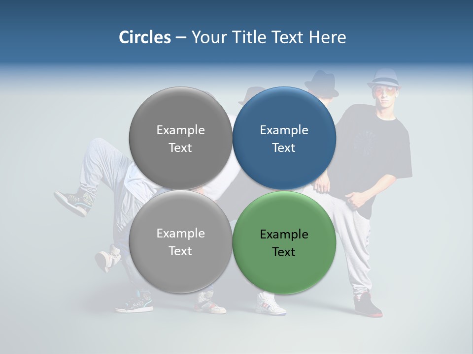 Freestyle Female Expression PowerPoint Template