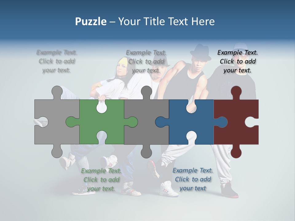 Freestyle Female Expression PowerPoint Template