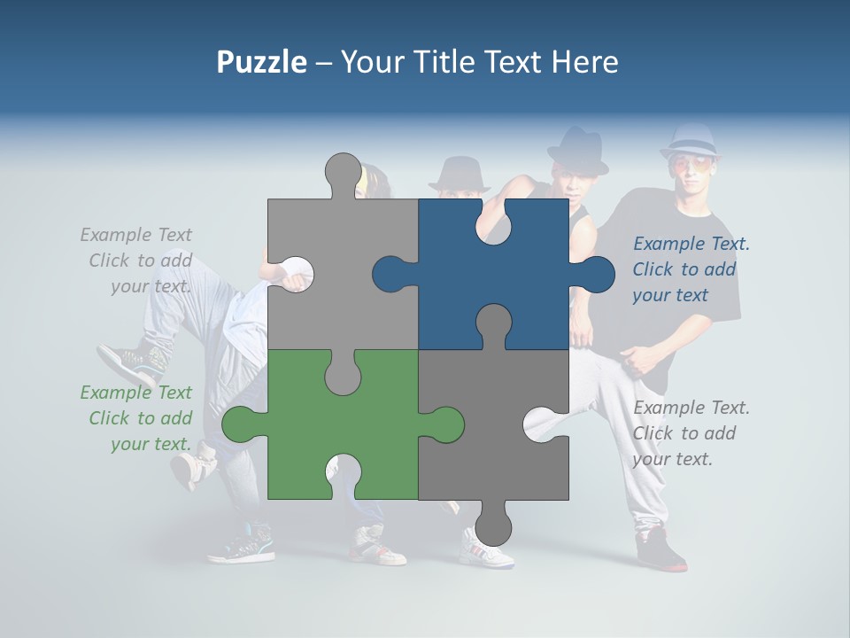 Freestyle Female Expression PowerPoint Template