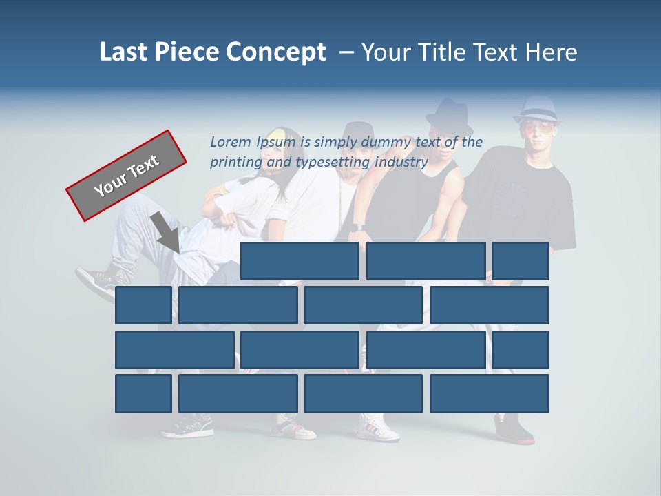 Freestyle Female Expression PowerPoint Template