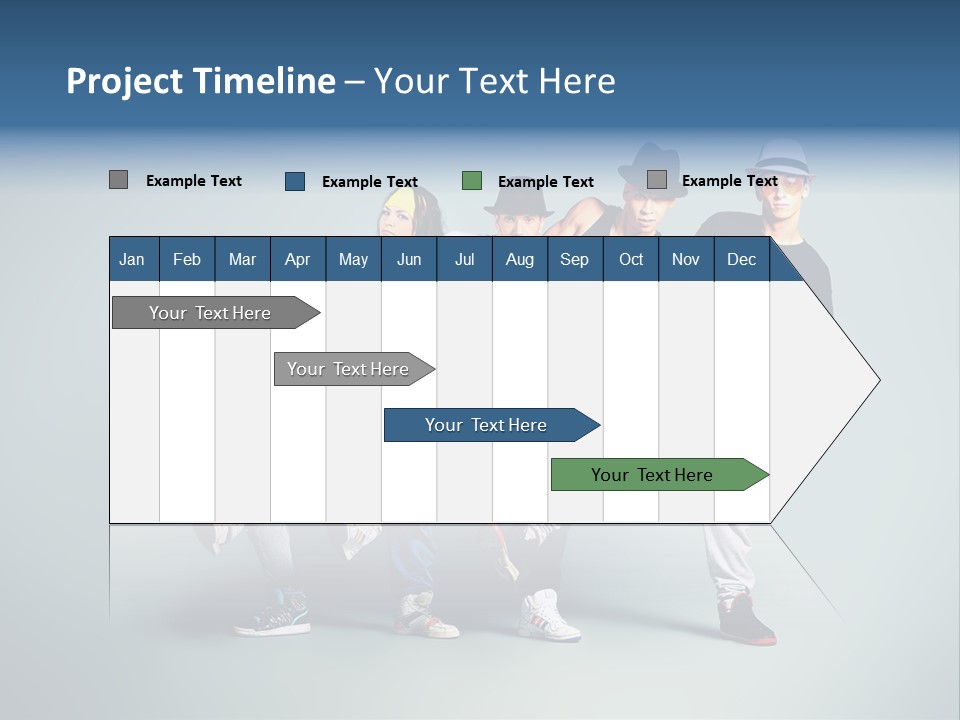 Freestyle Female Expression PowerPoint Template