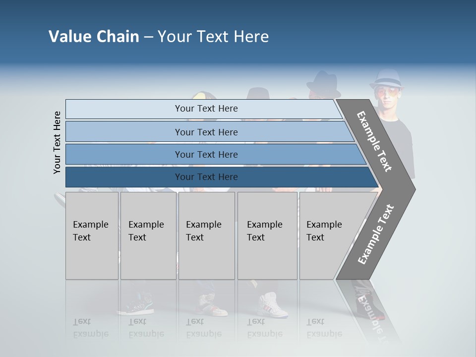 Freestyle Female Expression PowerPoint Template