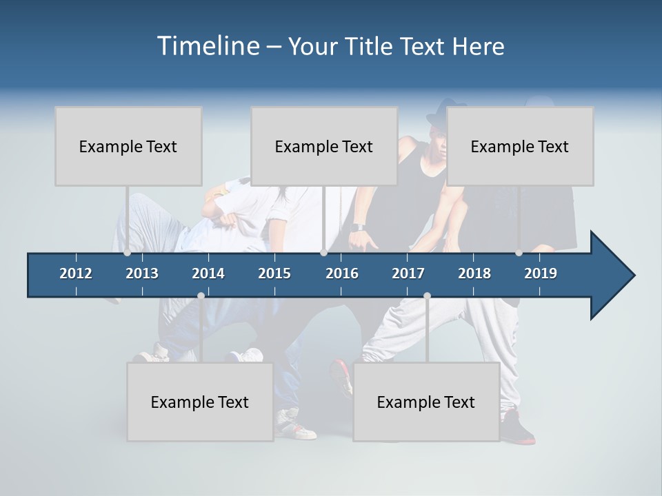 Freestyle Female Expression PowerPoint Template